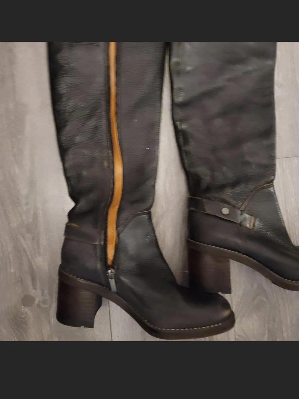 Franco Sarto tall black